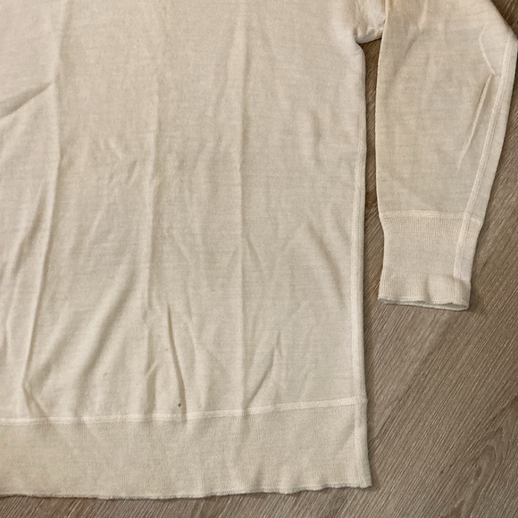 Vintage Shepherd Pure Wool Thermal Undershirt Sweater 1940s WW2 Size 38.5 / S/M - Picture 6 of 13